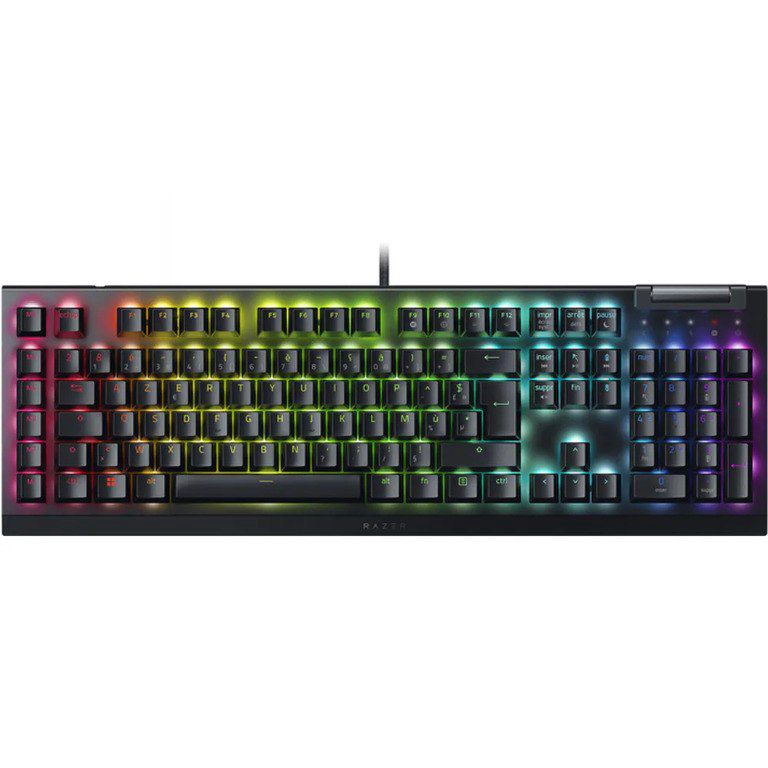 Oyun klaviaturası "Razer Keyboard mechanical BlackWidow V4 X 110key, Green Switch" — Elektronika, Bakı (5)
