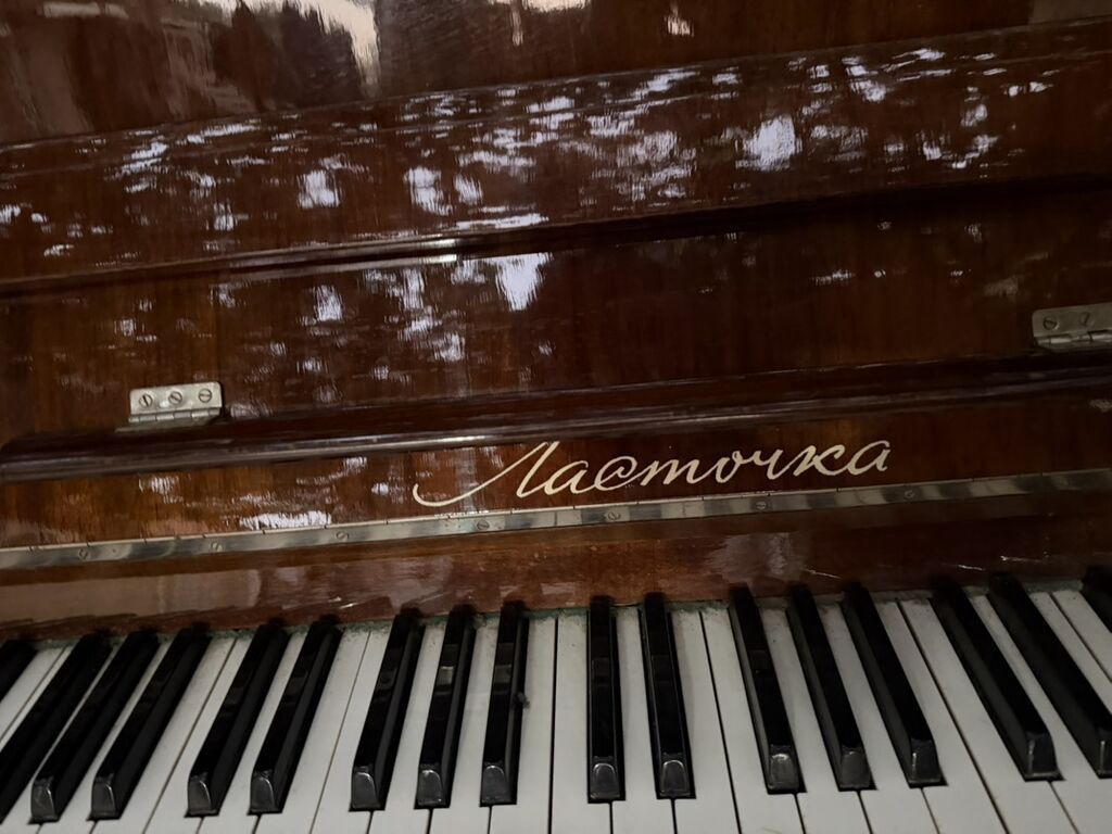Upright pianino – “Lastoçka” (Ласточка) Bir dənı problemi yanında bir — Musiqiə alətləri, Bakı (2)