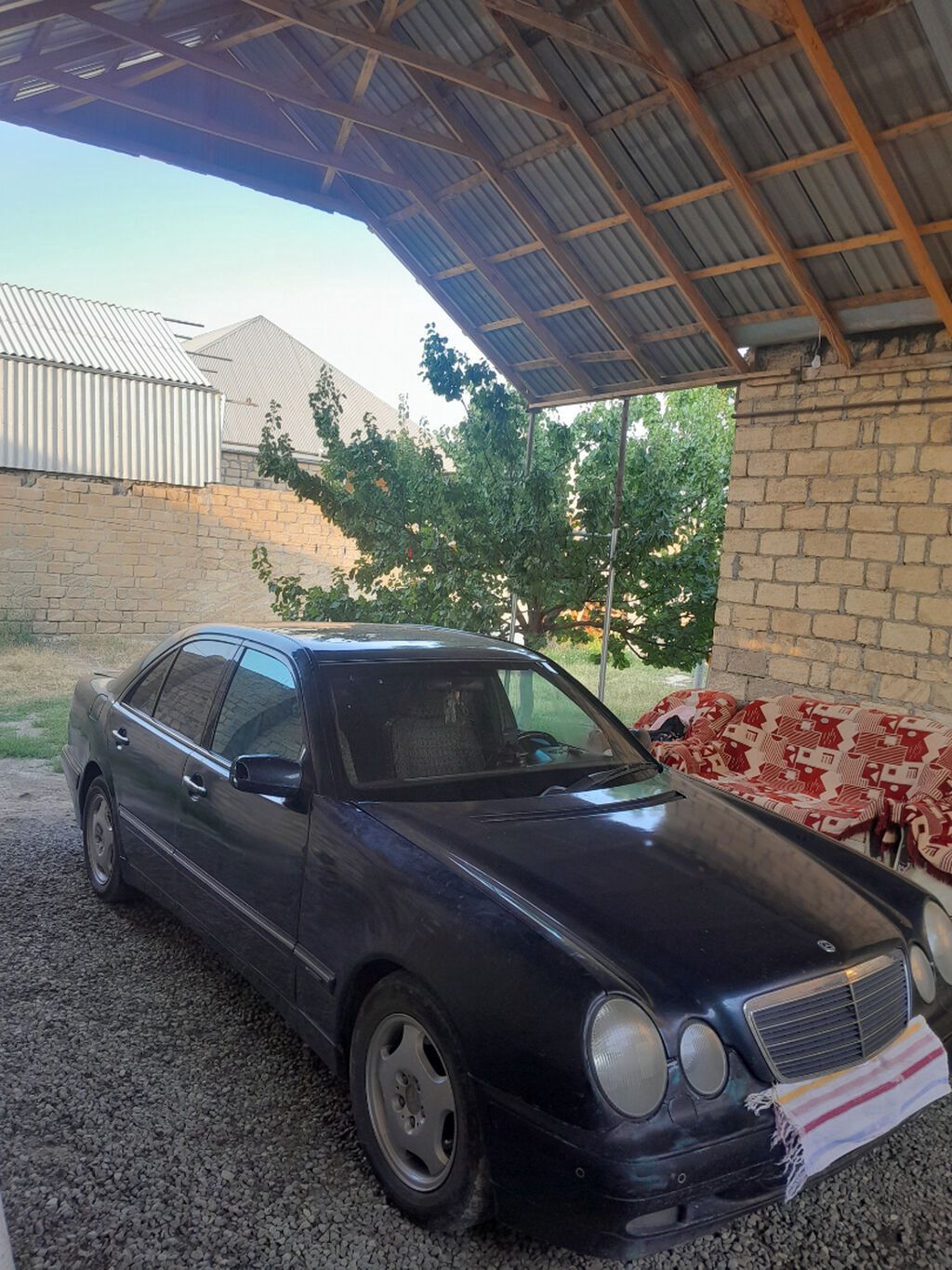Mercedes-Benz E 220: 2.2 l | 1999 il Sedan — Avto, Gəncə (3)
