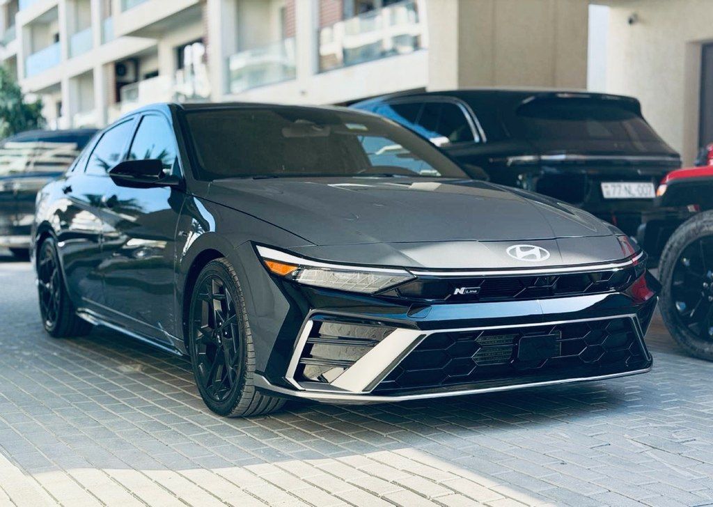 Hyundai Elantra N Line, 1.6 L, 2024 il, 96 000 km — Avtomobillər, Bakı (4)