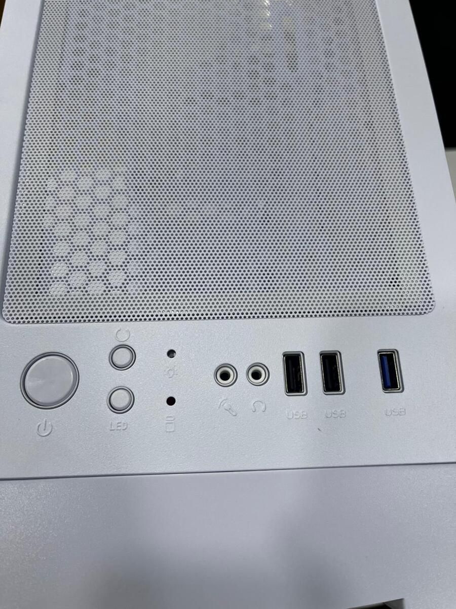 Gaming Case "GameKM IceDrill Atx (White)" — Elektronika, Bakı (12)