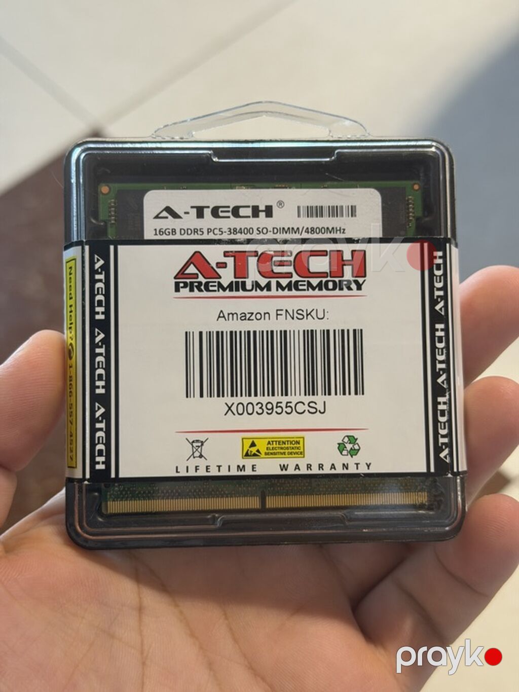 A-TECH Premium Memory DDR5 SO-DIMM yaddaş dəsti - Tutum: 32GB KIT — Elektronika, Bakı (2)