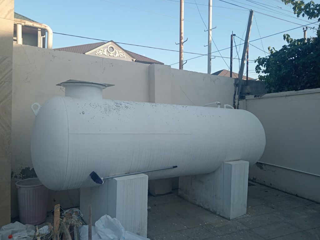 Yerüstü qaz çəni satılır. 5 ton 3000 azn Böyük həcmli, silindrik — Mallar, Masazır (3)