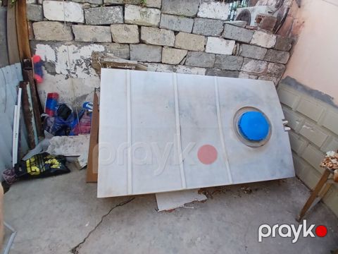 Plastik su çəni yatay tip, qalın divarlı polietilen — Bakı