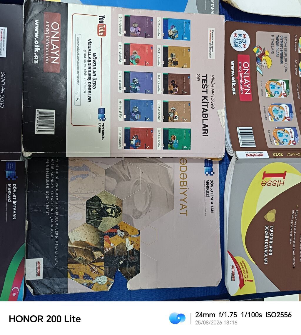 Azərbaycan dili Testlər 11-ci sinif, DİM, 2-ci hissə — Kitablar və jurnallar, Digah (9)
