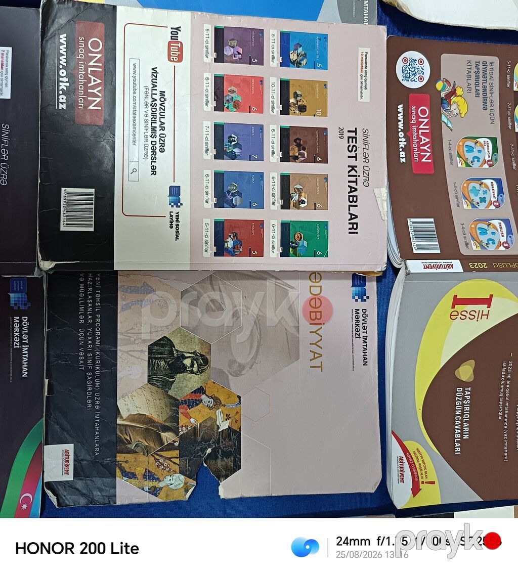 Azərbaycan dili Testlər 11-ci sinif, DİM, 2-ci hissə — Kitablar və jurnallar, Digah (9)