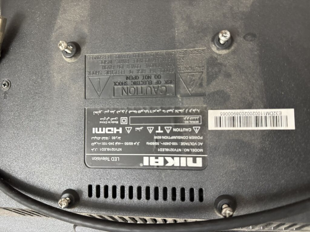 NIKAI LED televizor - Model: NTV3216LED1 (etiketdə göstərilir) - — Televizorlar, Bakı (4)