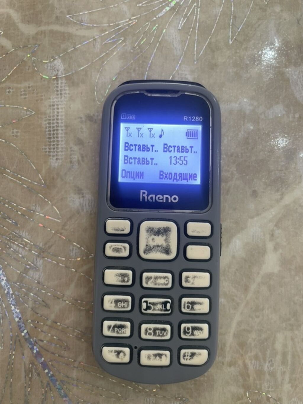 Raeno R1280 düyməli mobil telefon Xüsusiyyətlər: - Kompakt korpus — Elektronika, Bakı