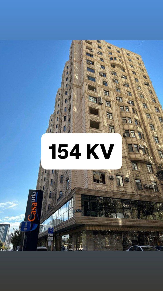 Satılır 3 otaqlı yeni tikili 154 m² — Mənzil, Bakı
