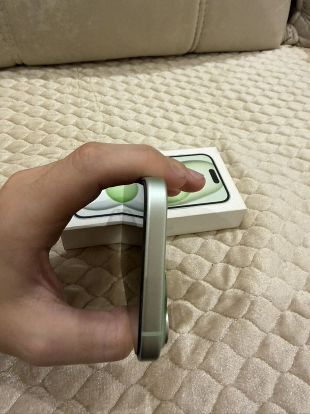 IPhone 15, Yaşıl, Face ID — Apple iPhone, Gəncə (6)