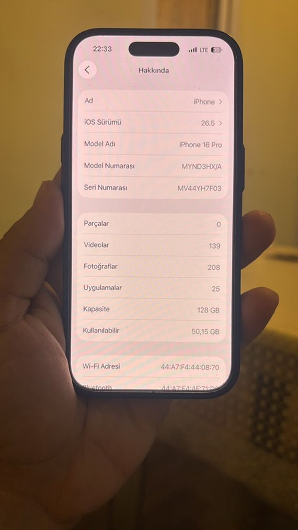 IPhone 16 Pro, 128 GB, Qara — Apple iPhone, Bakı
