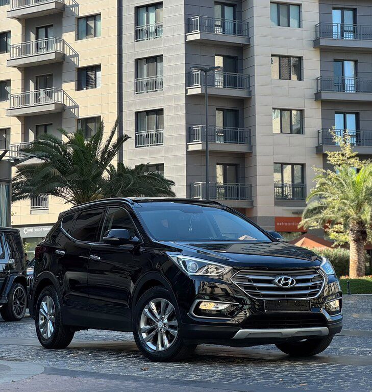Hyundai Santa Fe, 2.0 L, 2016 il, 219 000 km — Avtomobillər, Bakı (2)