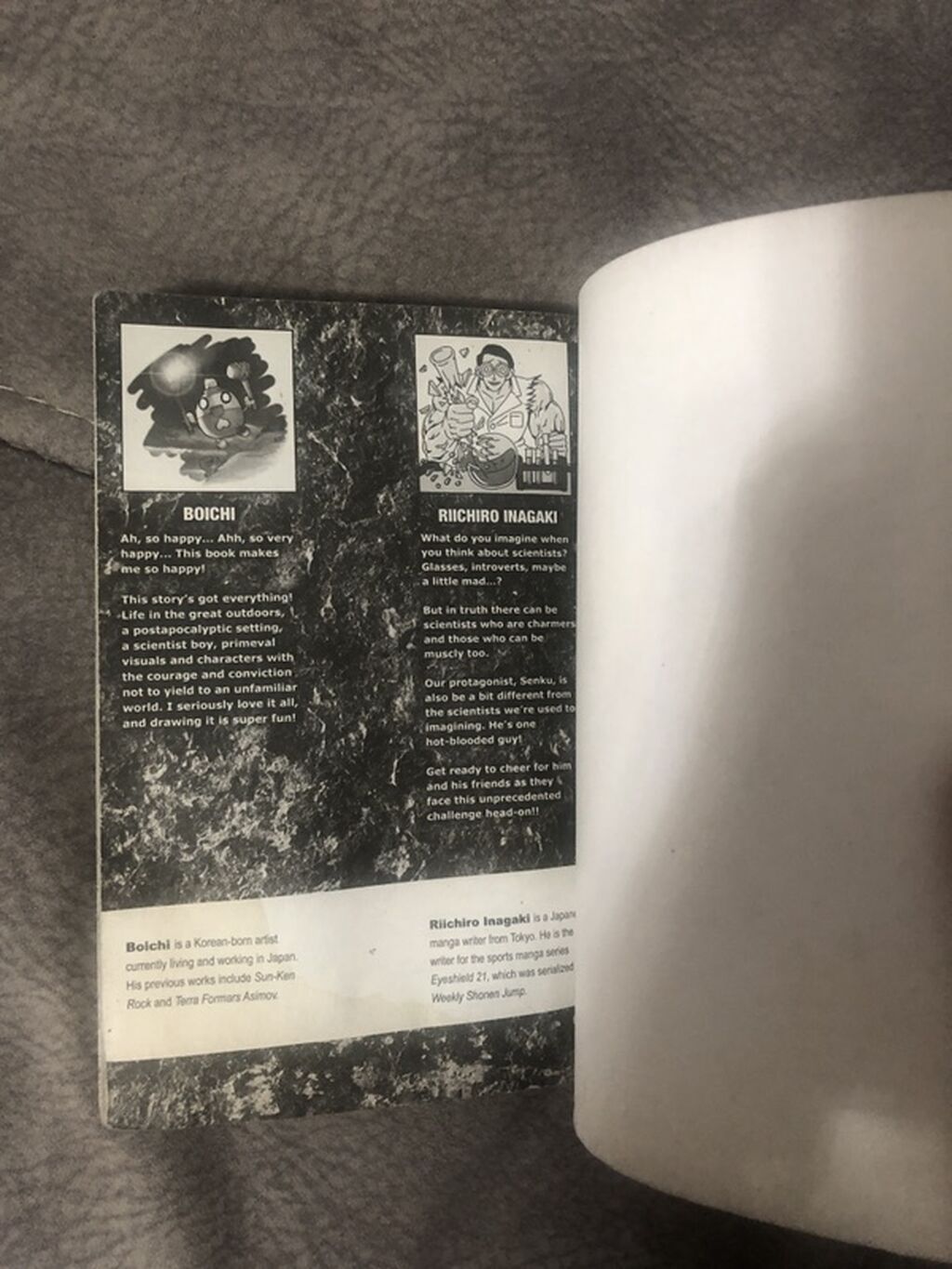 Məhsul: Dr. STONE, Cild 1 – manga (ingiliscə) Təxminən ilk səhfələri — Kitablar və jurnallar, Bakı (4)