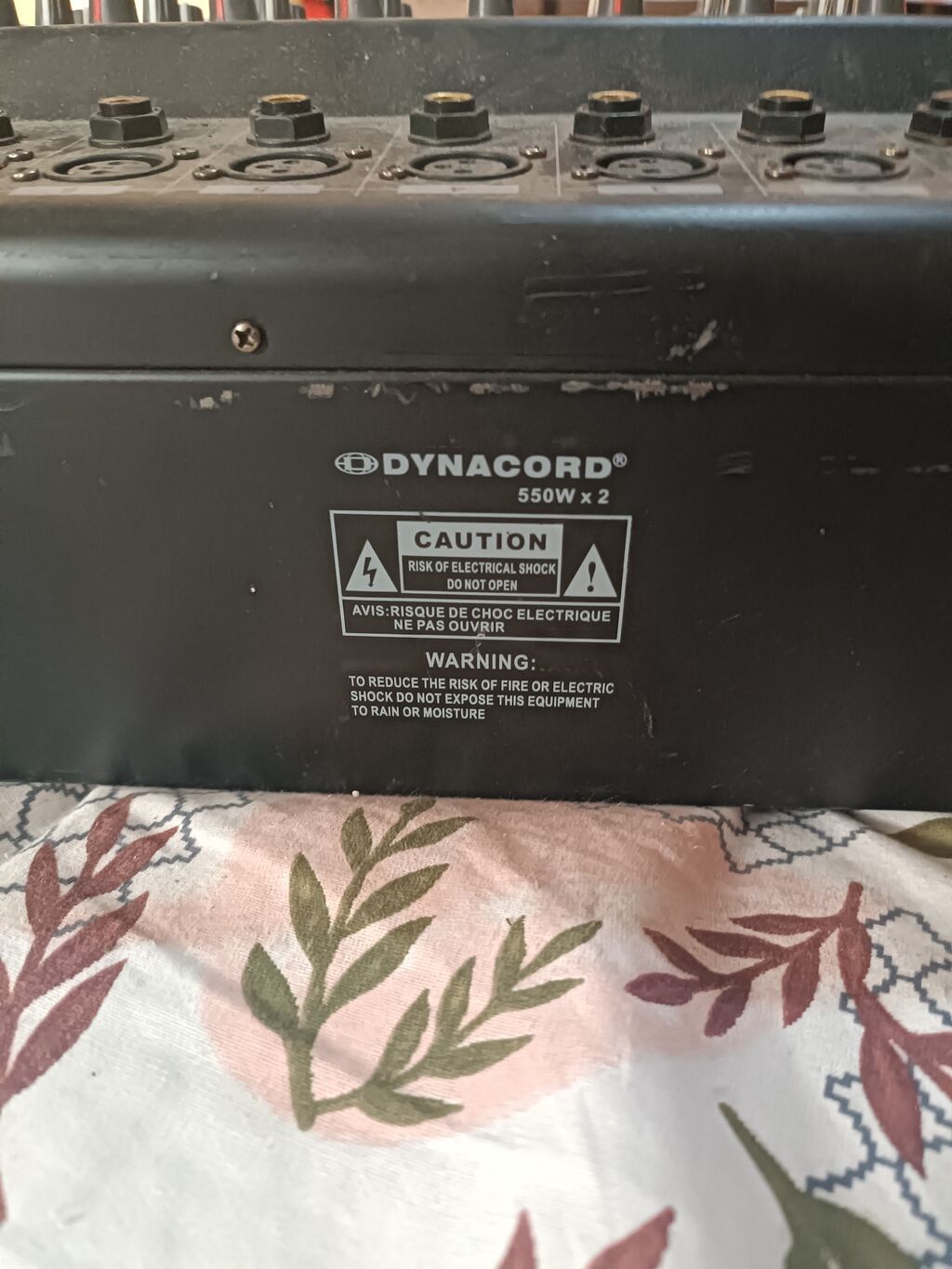 Dynacord PMX-1210A MP3 – 12 kanallı gücləndiricili mikser - 12 giriş — Mallar, Beyləqan (4)