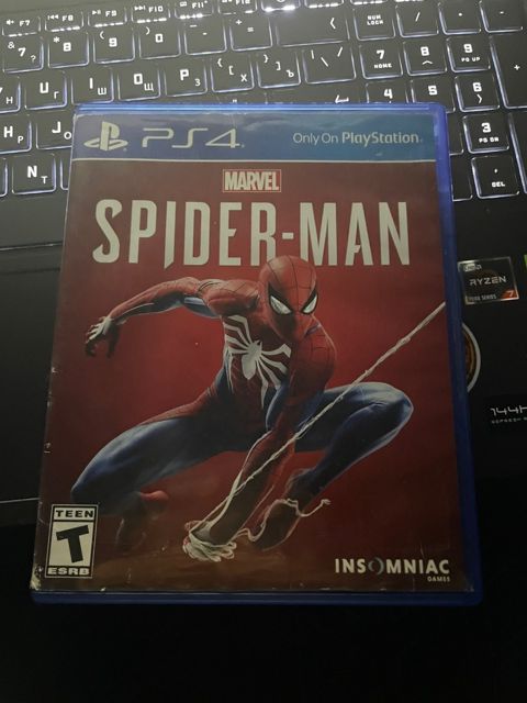 PS4 üçün Marvel’s Spider-Man oyun diski