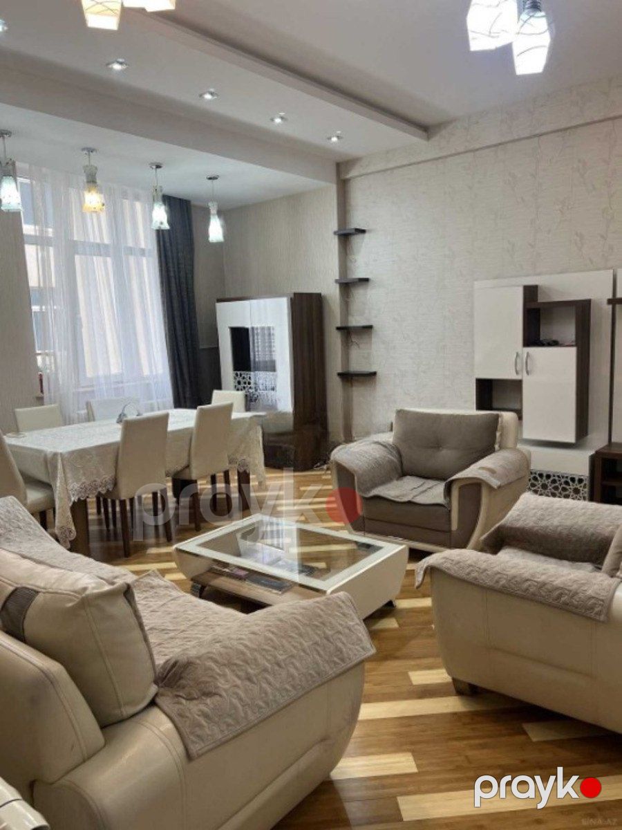 İcarəyə verilir 3 otaqlı yeni tikili 120 m² — Mənzil, Bakı (4)