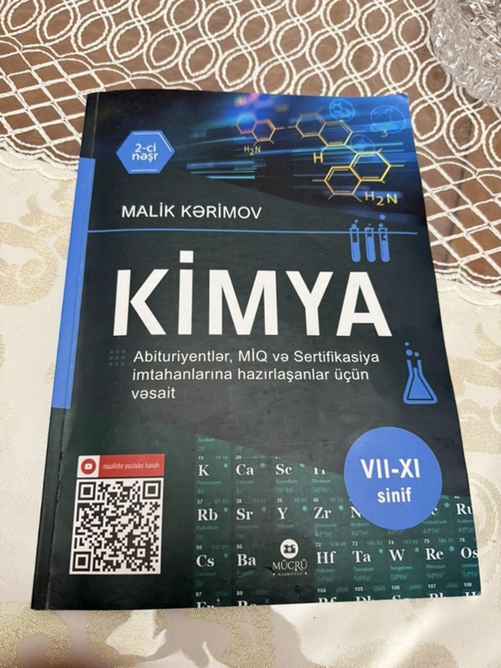 Malik müəllimin kimya kitabı,təptəzədir.8 manat.1 və 4cü qruplar üçün — Mallar, Bakı