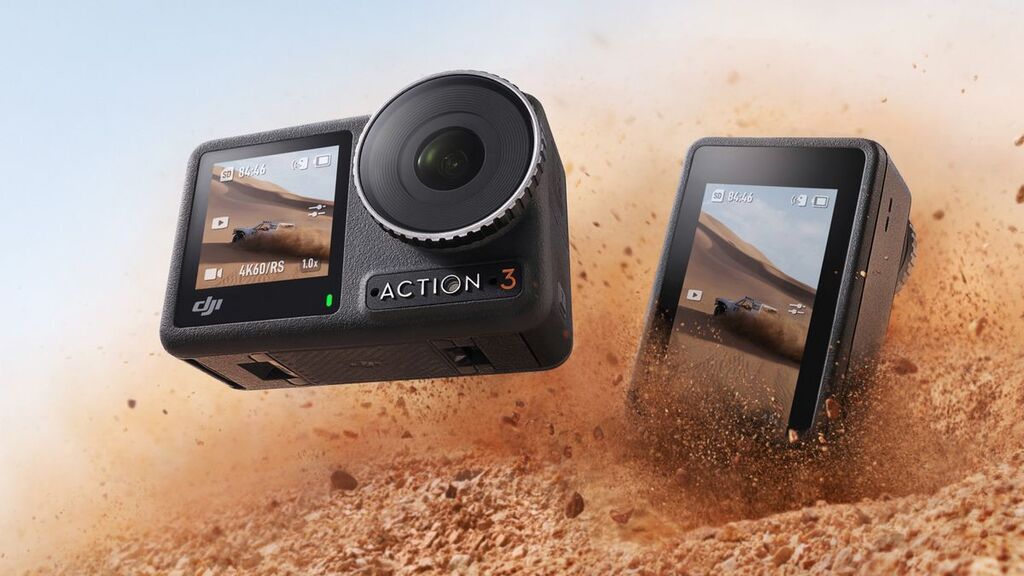 DJI Osmo Action 3 aksiyon kamerası - Video: 4K 60 k/s qeyd, geniş — Elektronika, Bakı