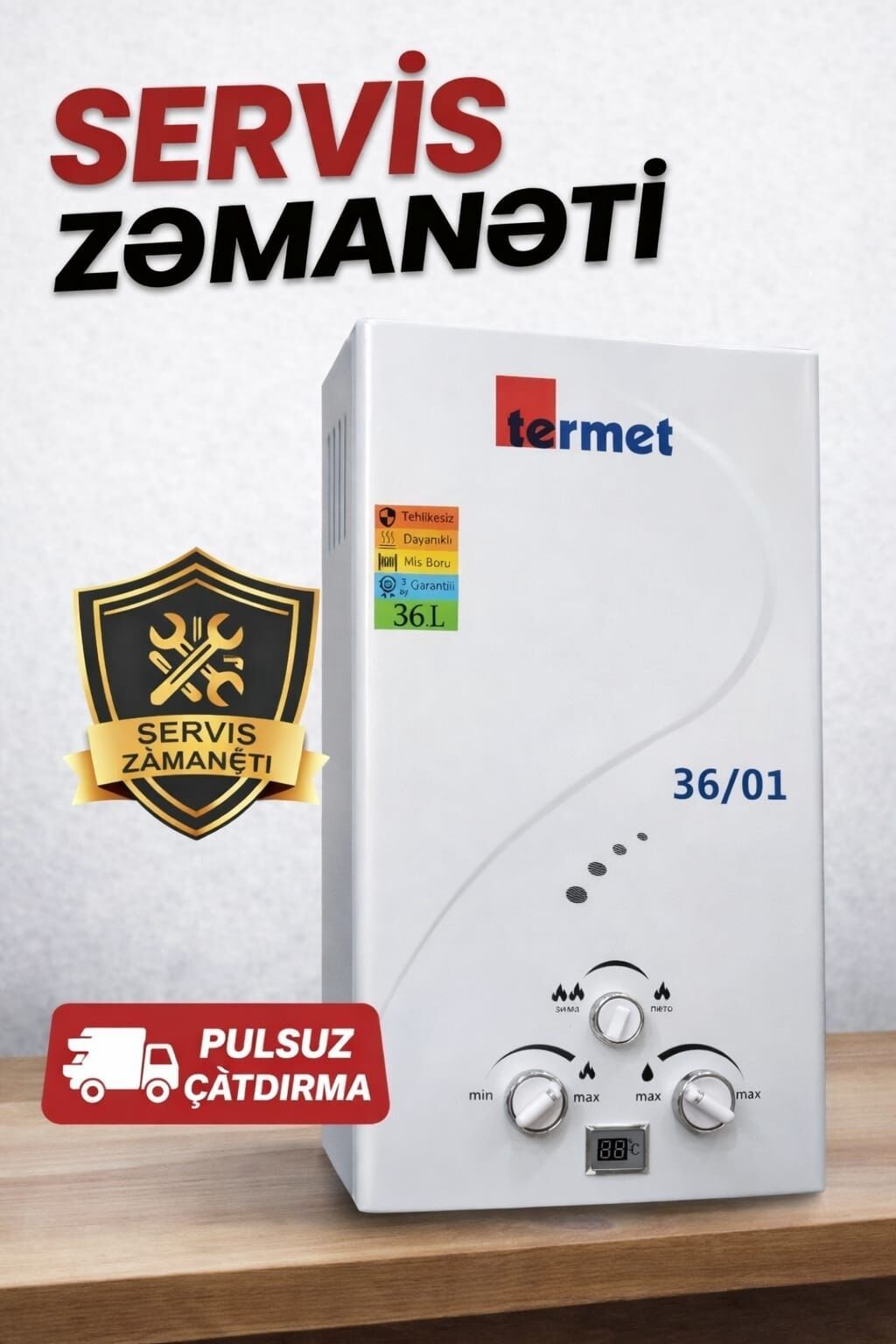Pitiminutka Termet, 36 l/dəq, Yeni, Kredit yoxdur, Pulsuz çatdırılma, Rayonlara çatdırılma