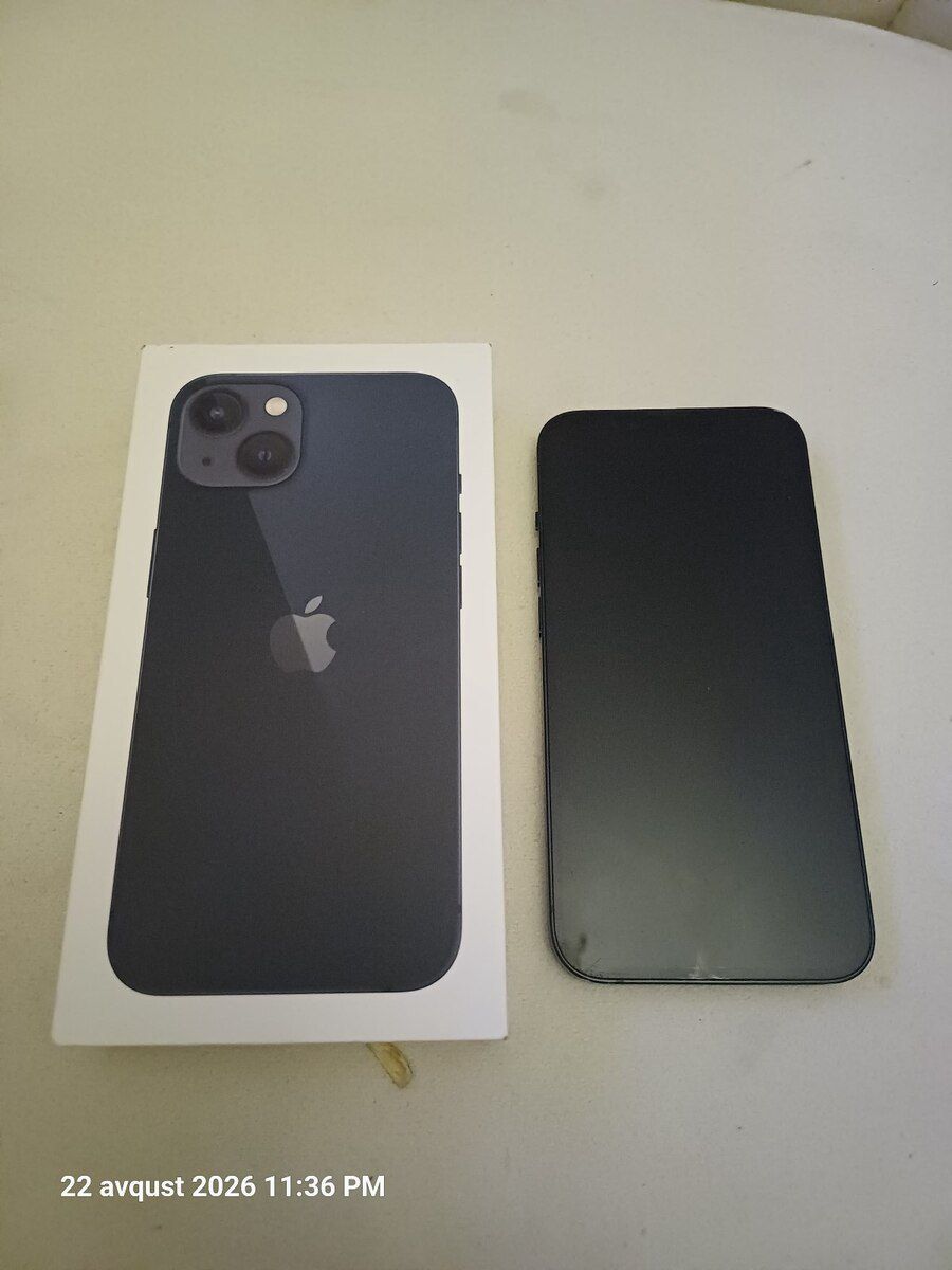Apple iPhone 13 Midnight 128GB/4GB — Smartfonlar, Sumqayıt (3)