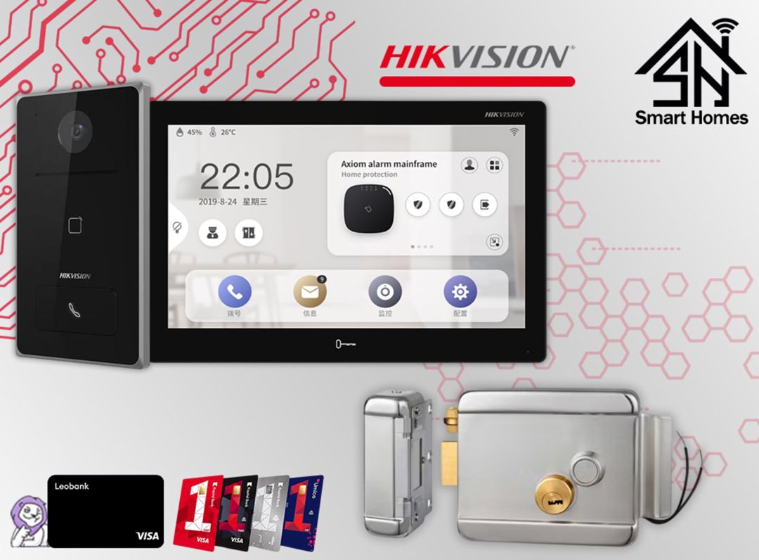 Hikvision 10 düymlük Wi-Fi villa domofon dəsti — Təhlükəsizlik sistemləri, Bakı (3)