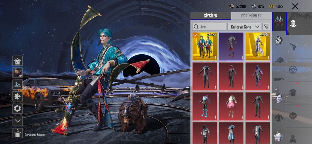 PUBG Mobile oyun hesabı – zəngin görünüş kolleksiyası - Platforma