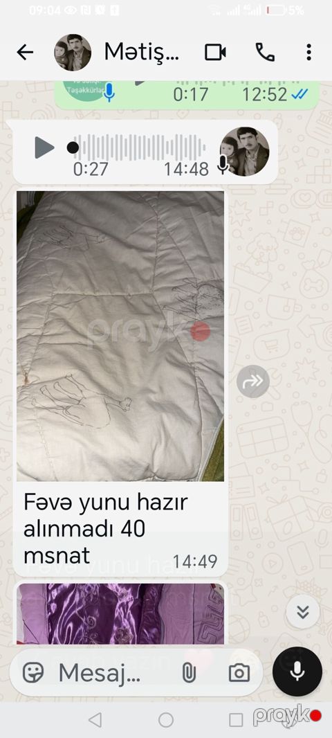 Məhsul: Dəvə yunu ilə doldurulmuş yorğan Xüsusiyyətlər: - Dolğu