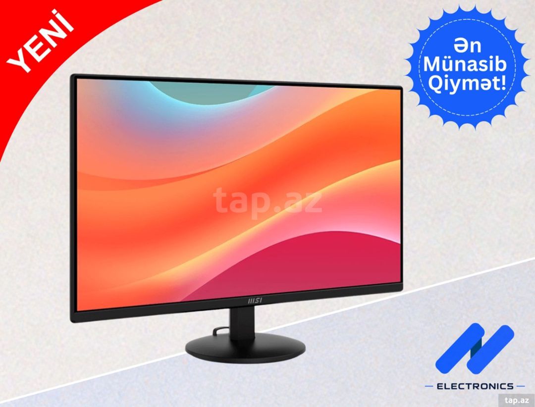 Monitor "MSI Pro MP242L 100HZ FHD 23.8" — Elektronika, Bakı (2)