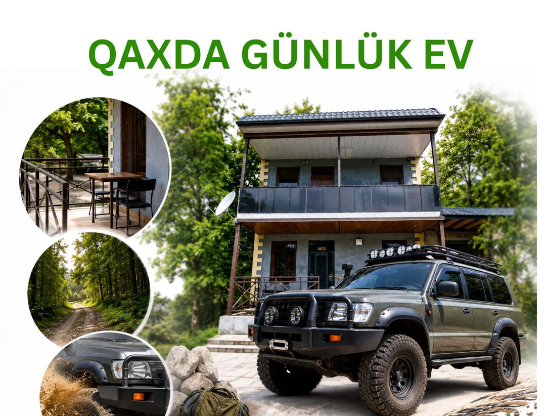 Həyət evi kirayə verilir, Qax r. — Daşınmaz əmlak, Qax