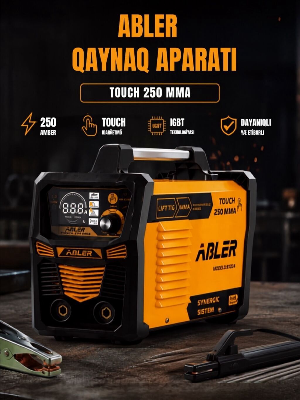 Yeni Qaynaq aparatı Elektrod, Ünvandan götürmə, Ödənişli çatdırılma, Kredit yoxdur — Alətlər, Bakı