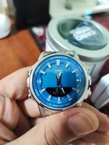 Casio AMW-880D-2A1 - Parlaq mavi siferblat, “Illuminator” — Товары