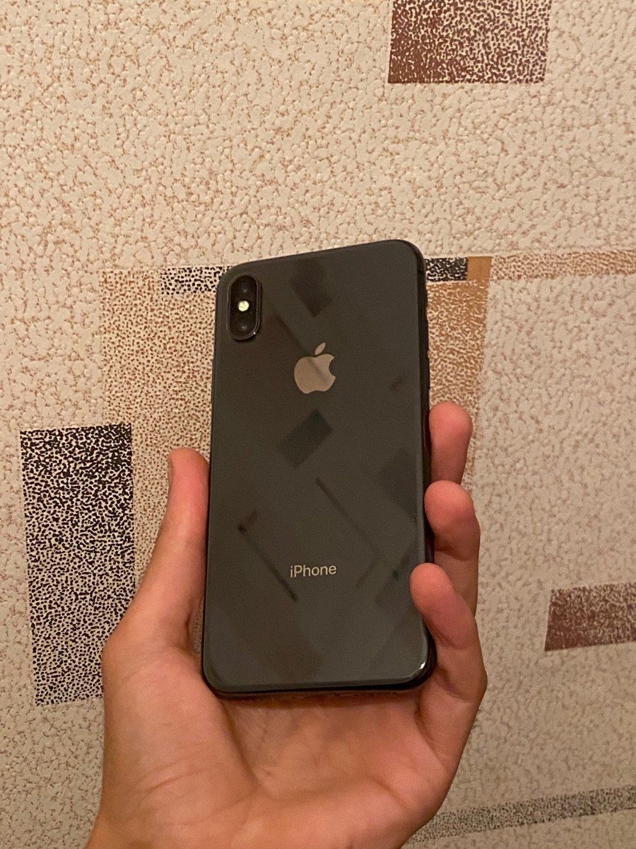 Apple iPhone X Space Gray 64GB/3GB — Smartfonlar, Bakı (2)