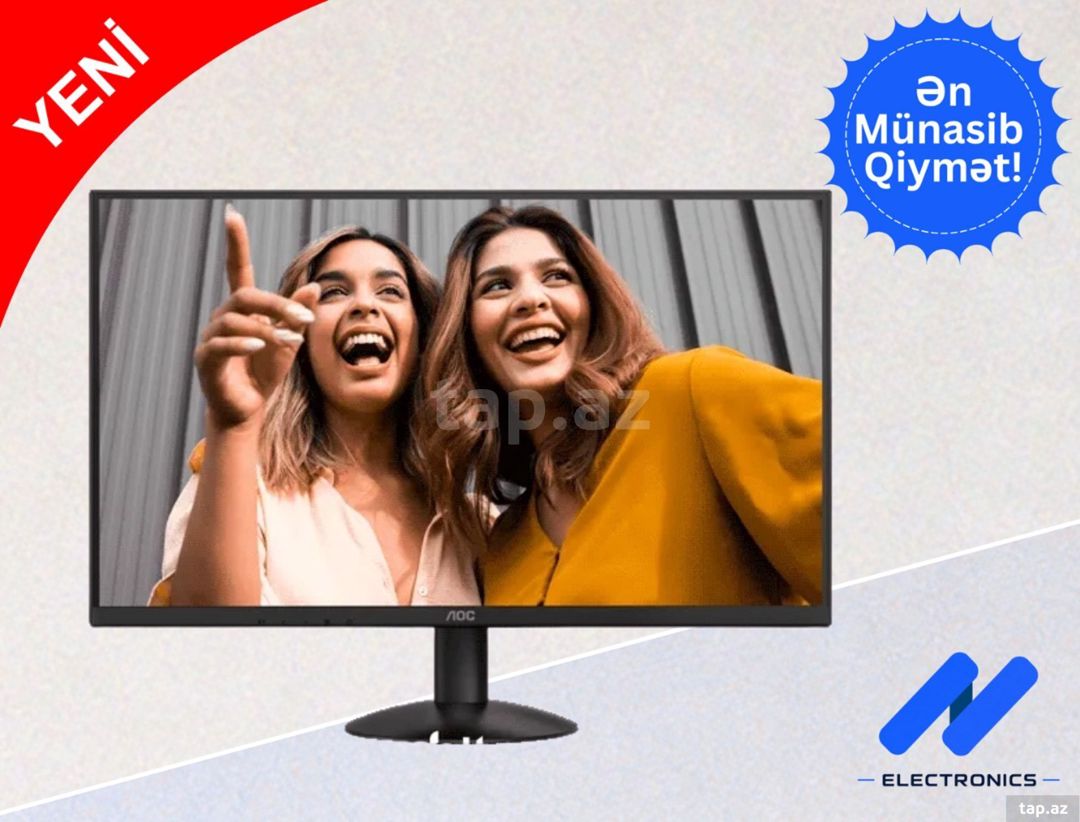 Monitor Aoc 27B30H/89 27" IPS FHD 100Hz — Elektronika, Bakı