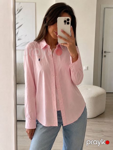 Açıq çəhrayı köynək