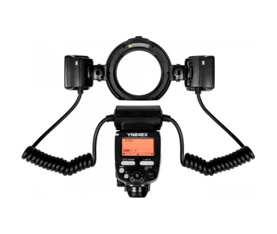 Twin fləş "Yongnuo YN-24EX TTL Macro Flash" — Elektronika, Bakı (3)
