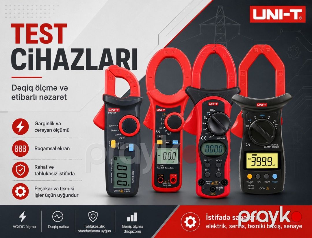 "UNI-T" test cihazları — Mallar, Bakı (2)