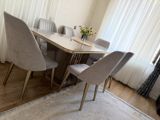 Yemək otağı üçün masa və 6 ədəd stul dəsti - Dəst: 1 masa + 6 stul - — Furniture