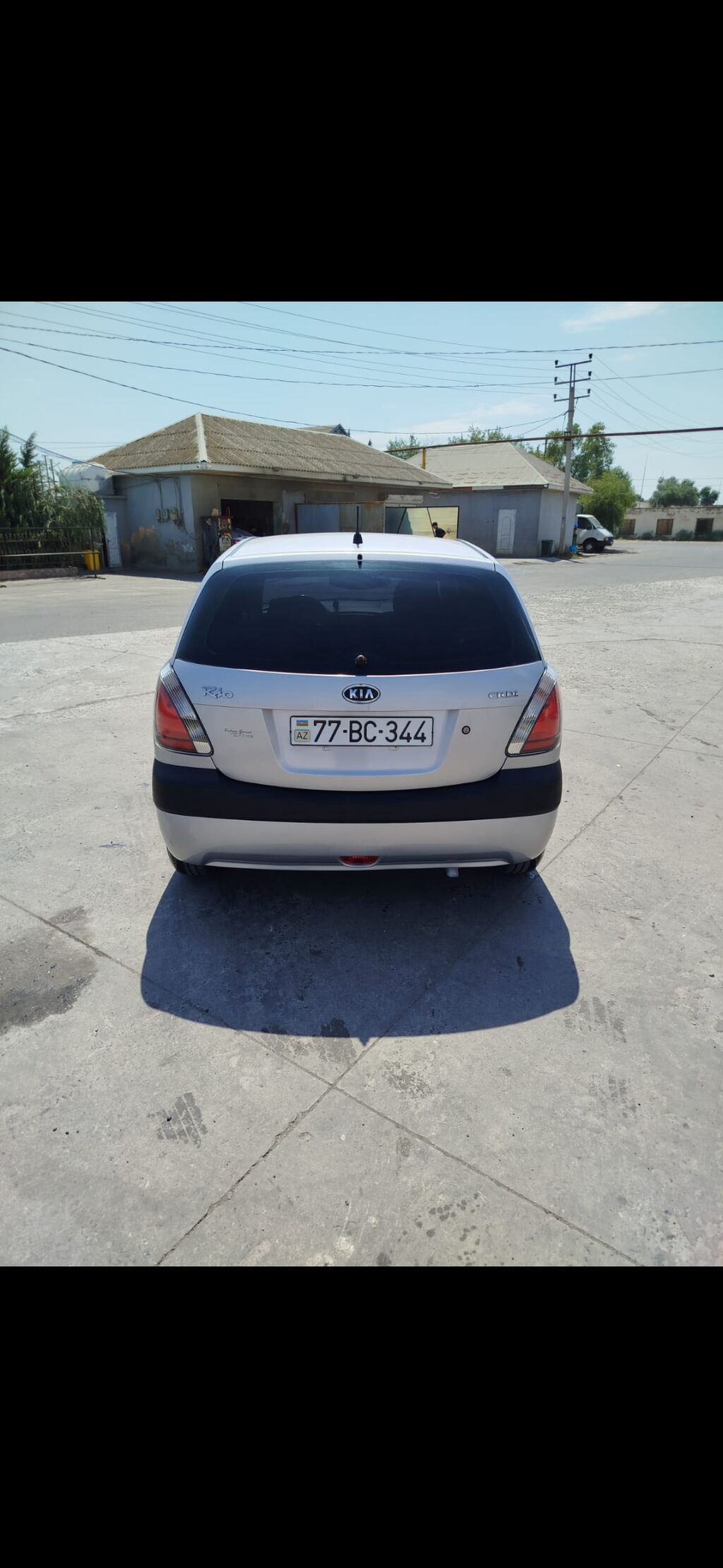 Kia Rio CRDi (hatchback) - Gümüş rəngli kuzov, 5 qapı - Dizel — Avto, Masazır