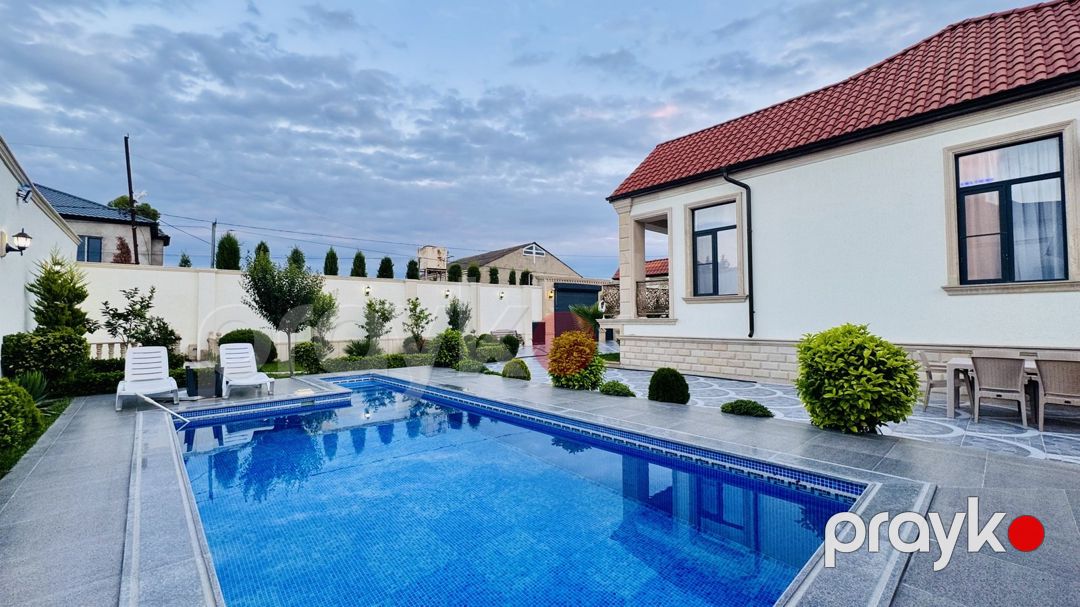 Satılır 5 otaqlı həyət evi/bağ evi 175 m² — Ev, villa, Bakı (3)