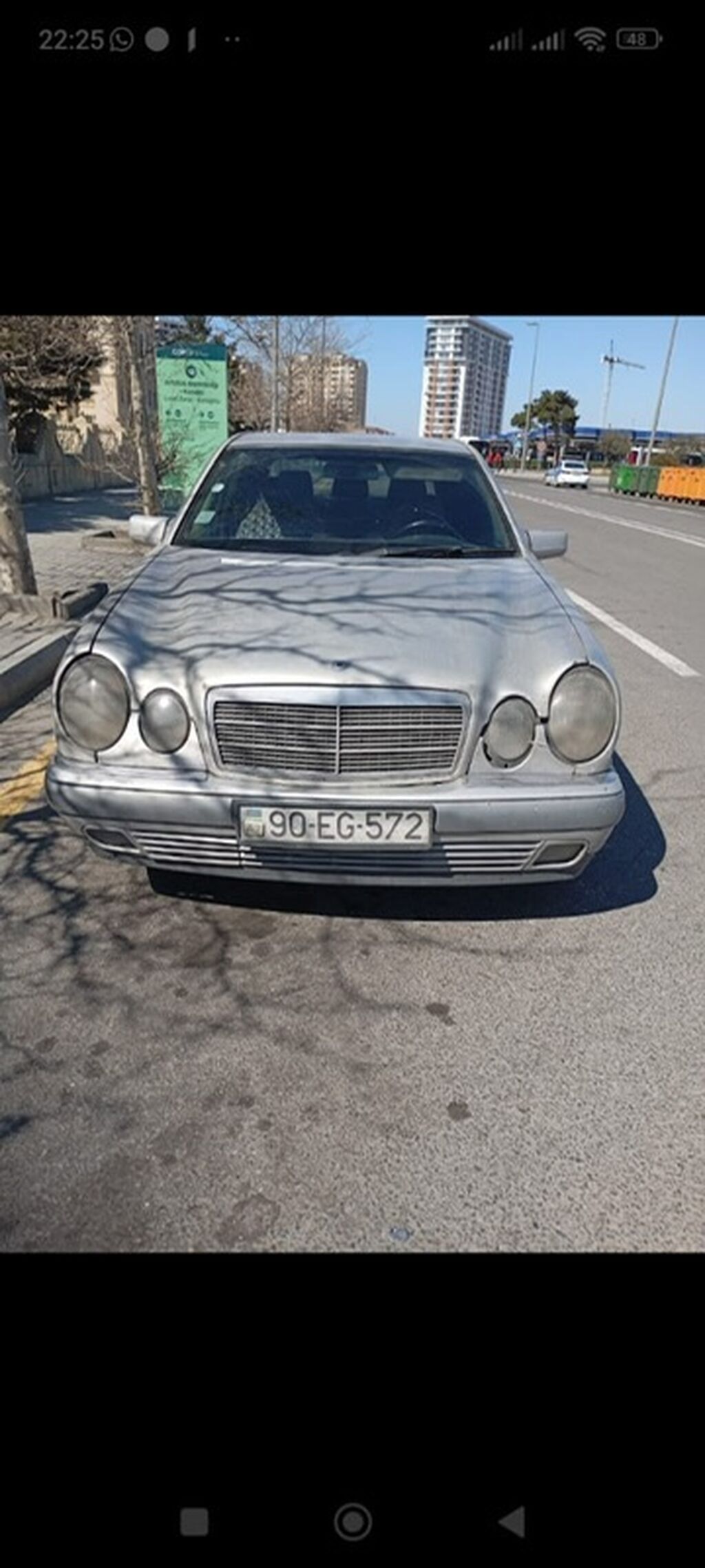 Mercedes-Benz 220: 2.2 l | 1999 il Sedan — Avtomobillər, Digah (10)