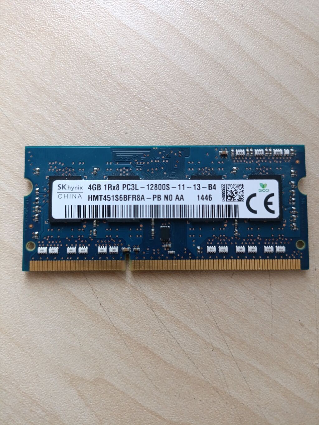 SK hynix laptop operativ yaddaş modulu - Model: HMT451S6BFR8A-PB NO — Elektronika, Pirəkəşkül