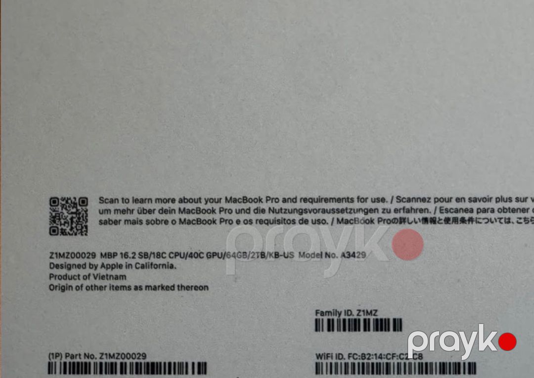 Apple Macbook Pro M5 Max 64GB/2TB — Elektronika, Bakı (3)