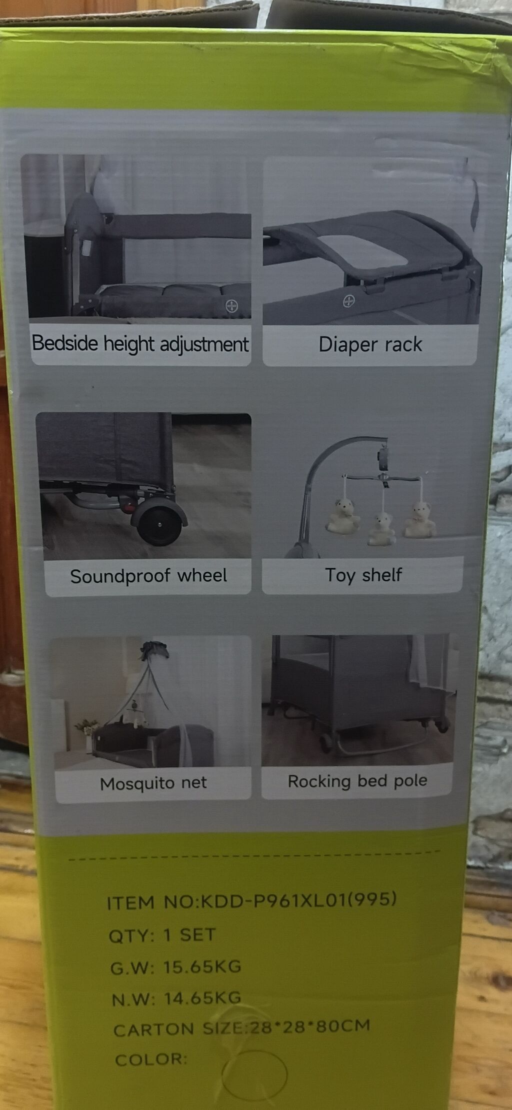 COOL BABY beşik/yan beşik – körpəniz üçün çoxfunksiyalı rahat yataq — Mebel, Ceyranbatan (2)