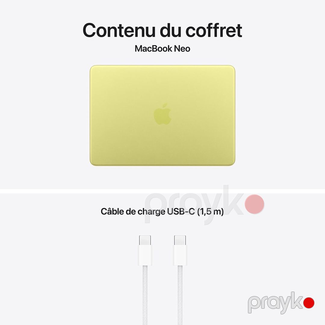 Apple MacBook Neo Citrus Yellow 256GB — Elektronika, Bakı (3)