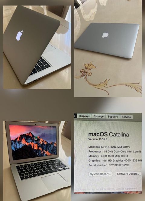 Tecili satilir. Macbook Air 13 Ideal veziyyetde Qiymet 330 Azn Unvan