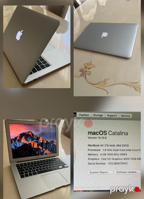 Tecili satilir. Macbook Air 13 Ideal veziyyetde Qiymet 330 Azn Unvan — Bakı