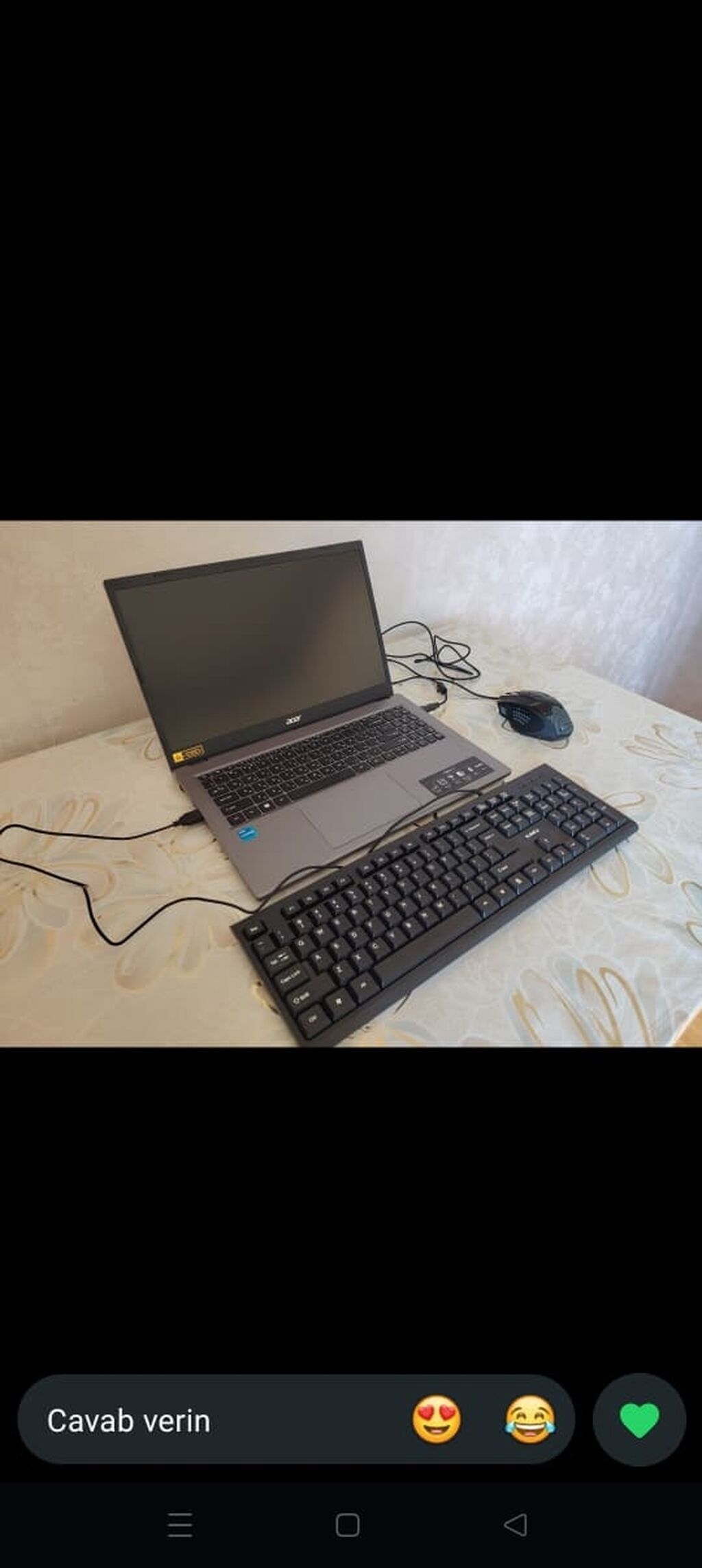 Acer noutbuk + klaviatura və siçan - Prosessor: Intel Core i3 - — Acer, Bakı