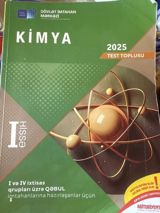 “Kimya 2025 – Test Toplusu (I hissə)” İçi təptəzədir. Ən son nəşrdir — Hədiyyə
