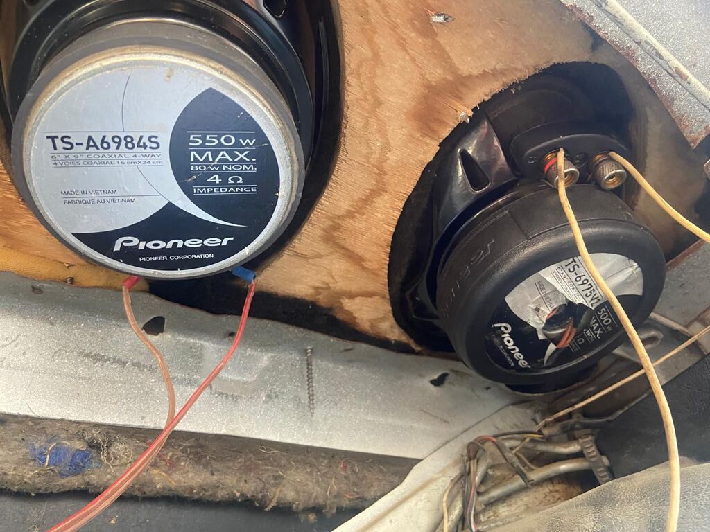 2 ədəd avtomobil dinamiki — 550W, 500W xrom — Səs texnikası, Digah (5)