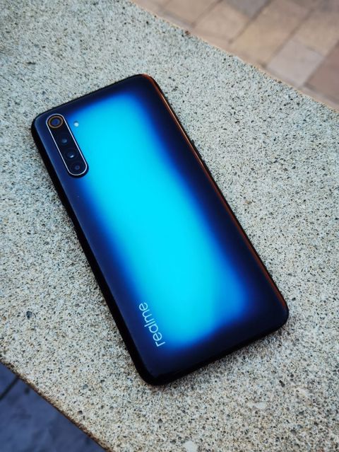Realme 6 Pro, 128 GB, rəng - Göy, Zəmanət, Barmaq izi, Simsiz şarj
